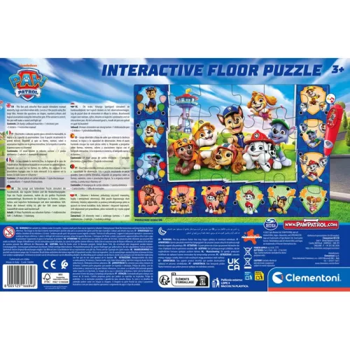 Mancs Őrjárat Team interaktív 24 db-os puzzle Clementoni