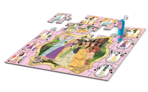 Disney Hercegnők Reunion interaktív 24 db-os puzzle Clementoni