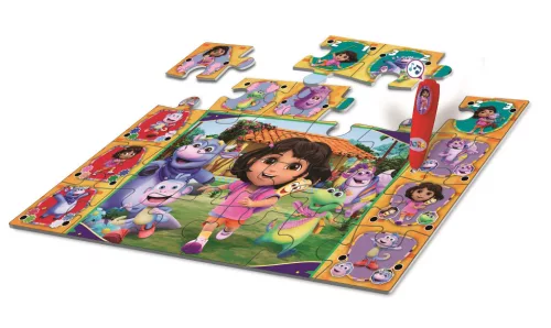 Clementoni Dóra, a felfedező Adventure interaktív 24 db-os puzzle