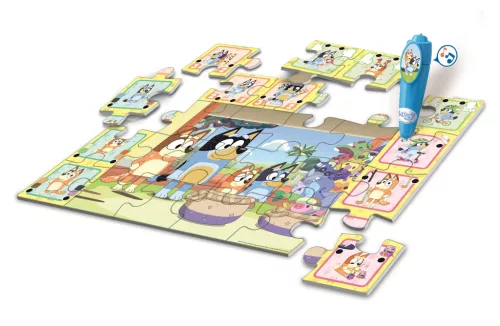 Bluey Playtime interaktív 24 db-os puzzle Clementoni