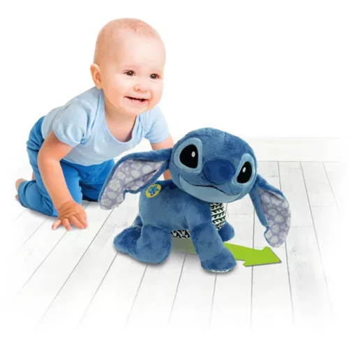 Clementoni Disney Lilo és Stitch, A csillagkutya Cute interaktív mászó plüss figura