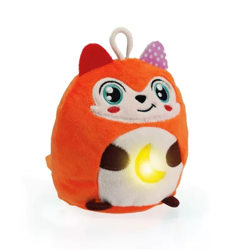 Róka Twinkle Twinkle éjszakai fény és játék Clementoni