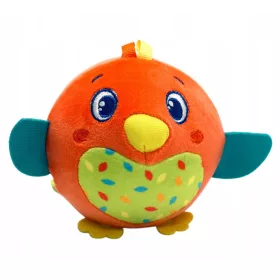 Clementoni Madár Peachy plüss labdafigura, baba csörgő