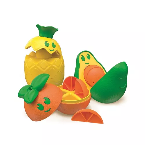 Clementoni Gyümölcsös Friendly Faces formarakosgató baba játék, puzzle