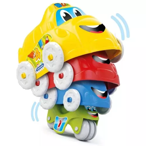 Clementoni Jármű Fun baba építőjáték 4 db-os