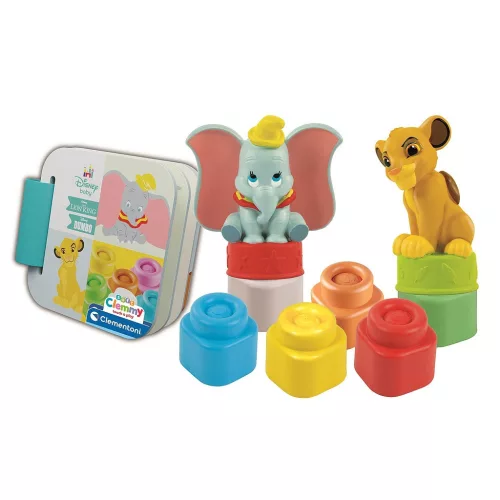 Clementoni Disney Classics Clemmy építőkocka szett könyvvel