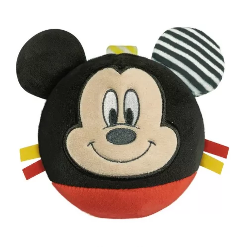 Clementoni Disney Mickey Round plüss labdafigura, baba csörgő