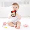 Disney Minnie Round plüss labdafigura, baba csörgő Clementoni