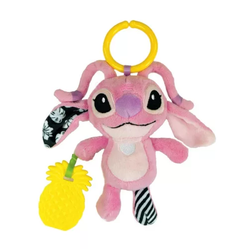 Clementoni Disney Lilo és Stitch, A csillagkutya Angel plüss figura és rágóka