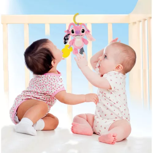 Clementoni Disney Lilo és Stitch, A csillagkutya Angel plüss figura és rágóka