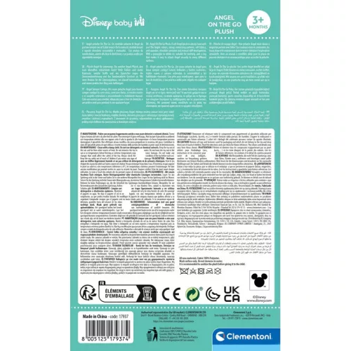 Clementoni Disney Lilo és Stitch, A csillagkutya Angel plüss figura és rágóka