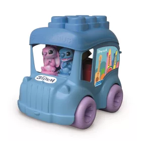   Clementoni Disney Lilo és Stitch, A csillagkutya Clemmy szenzoros formaválogató busz