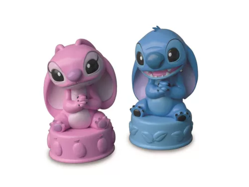 Disney Lilo és Stitch, A csillagkutya Clemmy szenzoros formaválogató busz Clementoni