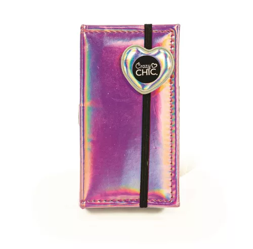 Clementoni Crazy Chic Holo Purple pénztárca alakú sminkszett