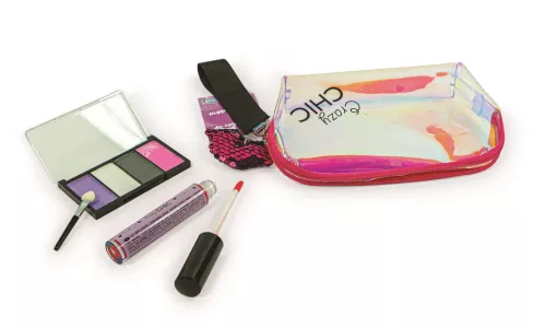 Clementoni Crazy Chic Beauty sminkszett hologrammos neszeszerben