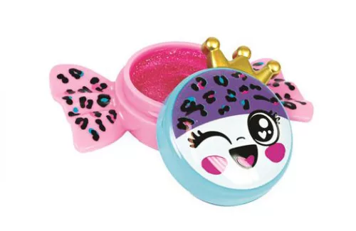 Crazy Chic Pink Pattern cukorka formájú szájfény Clementoni