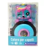 Clementoni Crazy Chic Panda kék hajszínező kréta