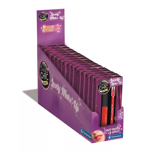 Clementoni Crazy Chic Cherry szájfény és szájkontúrceruza 