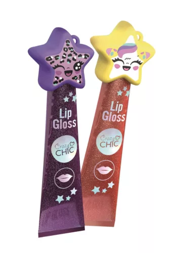 Crazy Chic Purple Star szájfény Clementoni