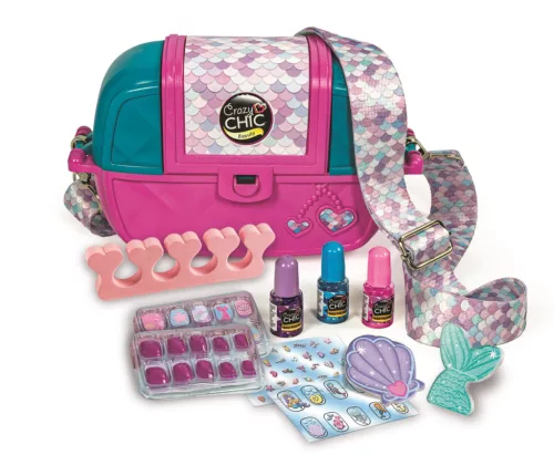 Crazy Chic On The Go körömkészítő stúdió tokban Clementoni