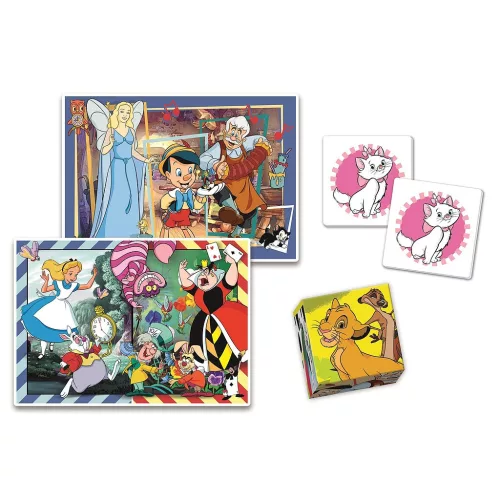 Clementoni Disney Classics Magical 4 az 1-ben játékgyűjtemény