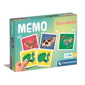 Clementoni Állatos Farm memóriajáték 48 db-os