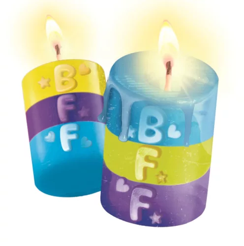 BFF Glow Mates gyertyakészítő készlet Clementoni