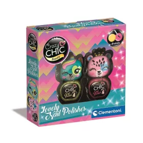   Clementoni Crazy Chic Lovely Bears csillámos körömlakk szett 