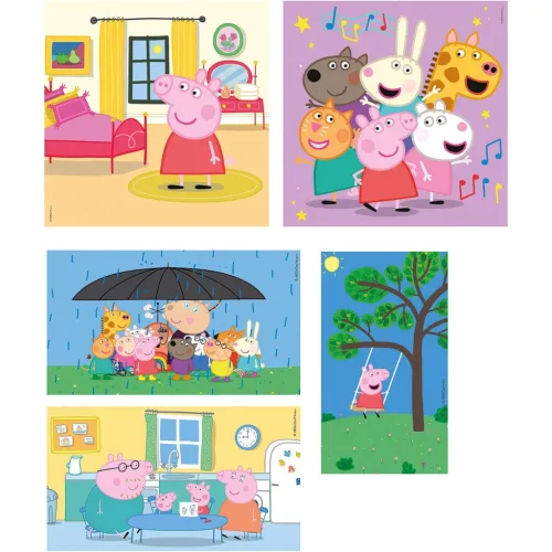 Clementoni Peppa malac Life 10 az 1-ben puzzle