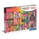 Clementoni Rainbow High Personalities 10 az 1-ben puzzle