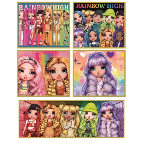 Clementoni Rainbow High Personalities 10 az 1-ben puzzle