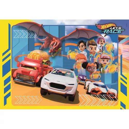 Clementoni Hot Wheels Race 30 db-os puzzle