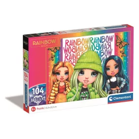 Clementoni Rainbow High Butterfly 104 db-os Brilliant puzzle