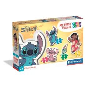   Clementoni Disney Lilo és Stitch, A csillagkutya My First baba forma puzzle