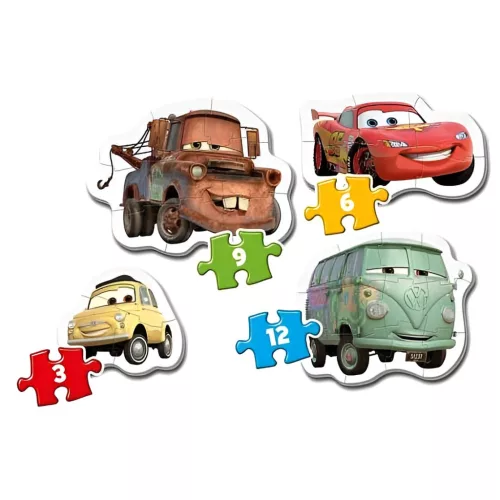 Clementoni Disney Verdák My First baba forma puzzle