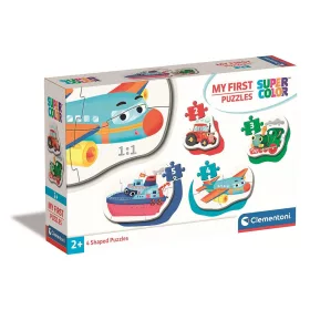 Clementoni Jármű My First baba forma puzzle 