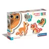 Clementoni Állatos Forest My First baba forma puzzle 