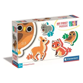 Clementoni Állatos Forest My First baba forma puzzle 