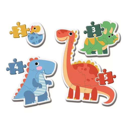 Clementoni Dinoszaurusz My First baba forma puzzle 
