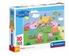 Peppa malac Mud 30 db-os puzzle Clementoni
