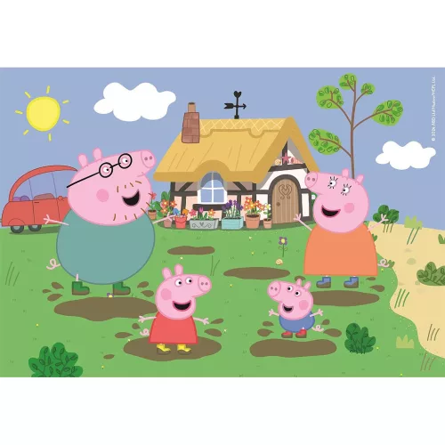 Peppa malac Mud 30 db-os puzzle Clementoni