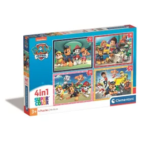 Clementoni Mancs Őrjárat Bridge 4 az 1-ben puzzle