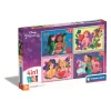 Clementoni Disney Hercegnők Whimsical 4 az 1-ben puzzle