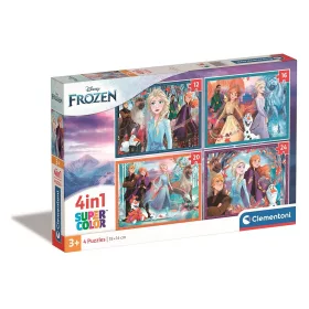 Clementoni Disney Jégvarázs Echoes 4 az 1-ben puzzle
