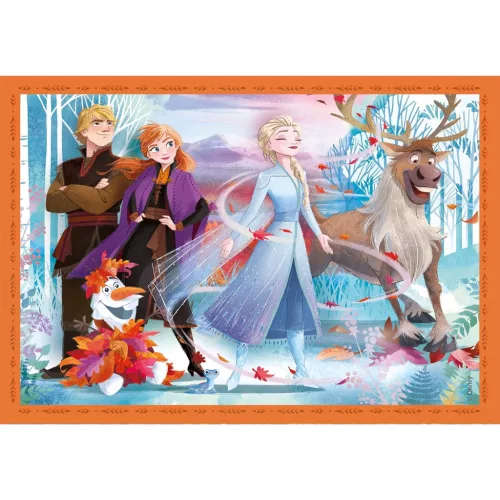 Clementoni Disney Jégvarázs Echoes 4 az 1-ben puzzle