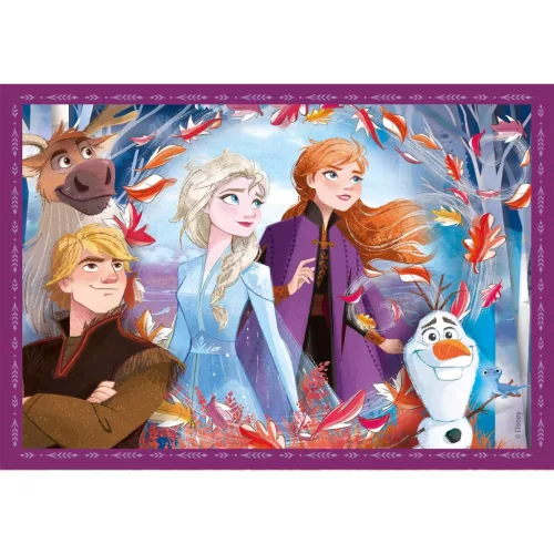 Clementoni Disney Jégvarázs Echoes 4 az 1-ben puzzle