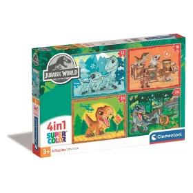 Clementoni Jurassic World On the Loose 4 az 1-ben puzzle