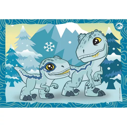 Clementoni Jurassic World On the Loose 4 az 1-ben puzzle