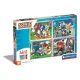 Clementoni Sonic a sündisznó Save the Day 4 az 1-ben puzzle