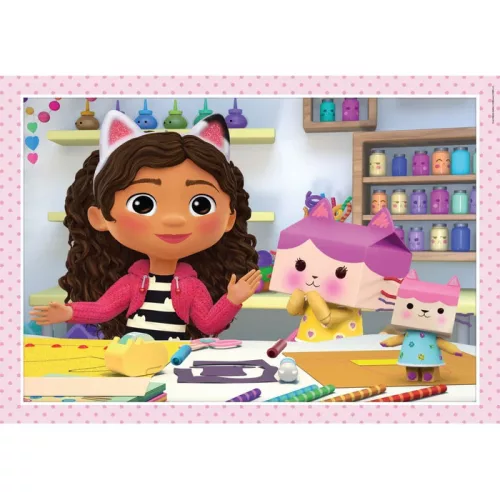 Clementoni Gabi babaháza Activities 4 az 1-ben puzzle